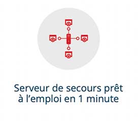 Icône serveur de secours